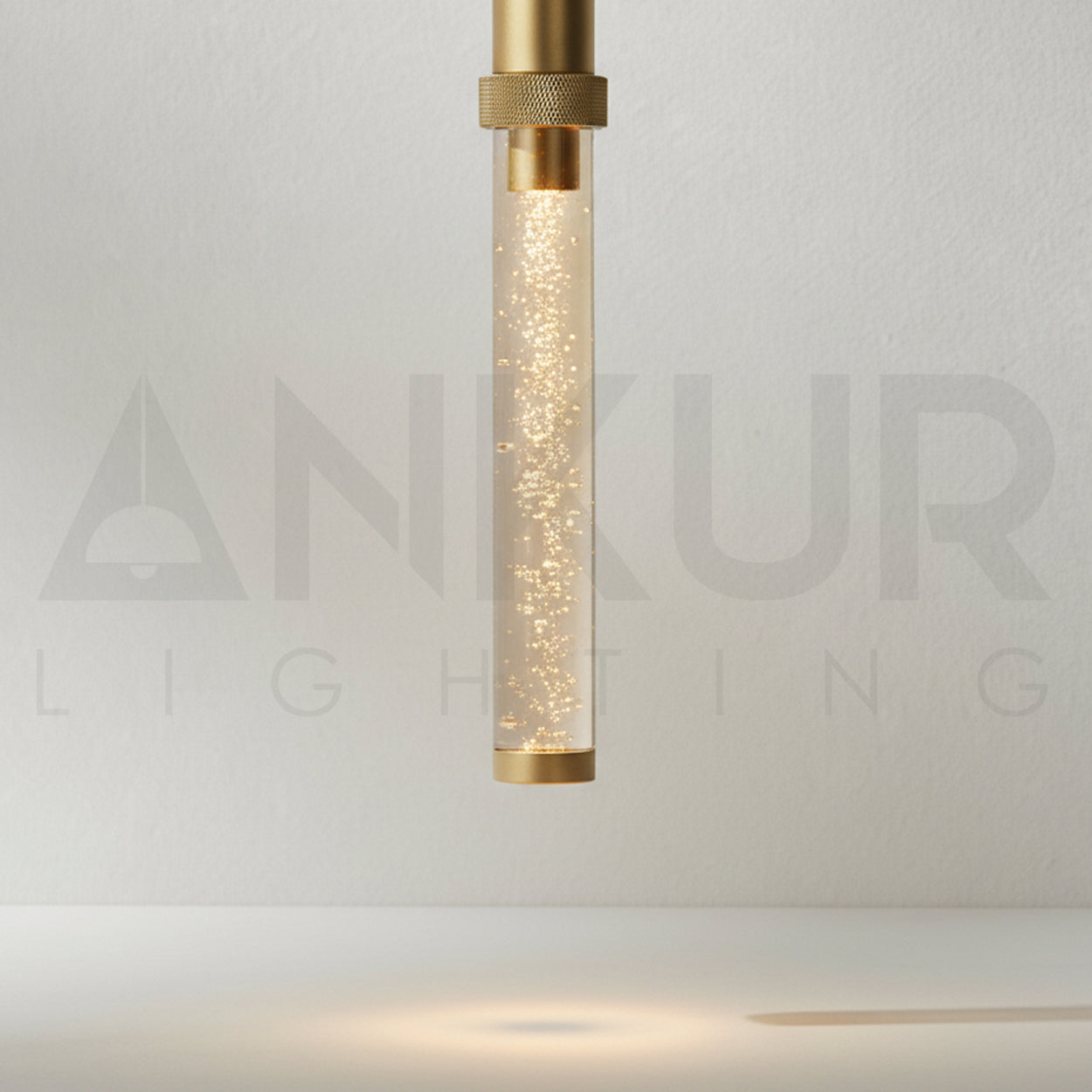 ANKUR FLUX 7W GOLD FINISH LED HANGING LIGHT