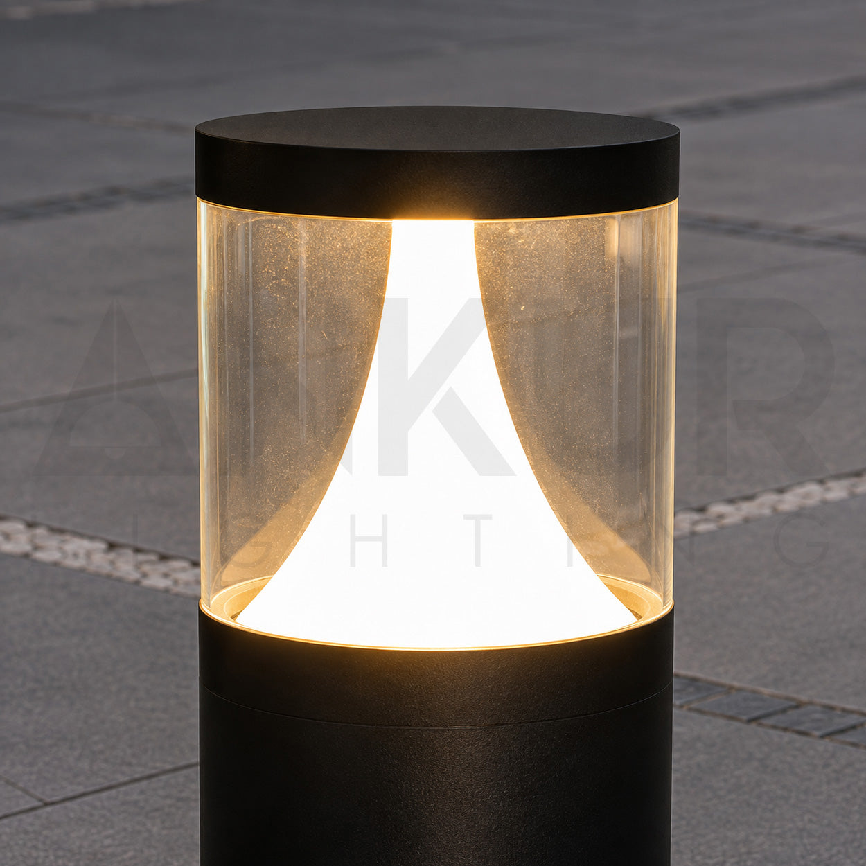 ANKUR TESS MODERN ANTI-GLARE BOLLARD LIGHT ELEGANT OUTDOOR LED PATHWAY LIGHTING