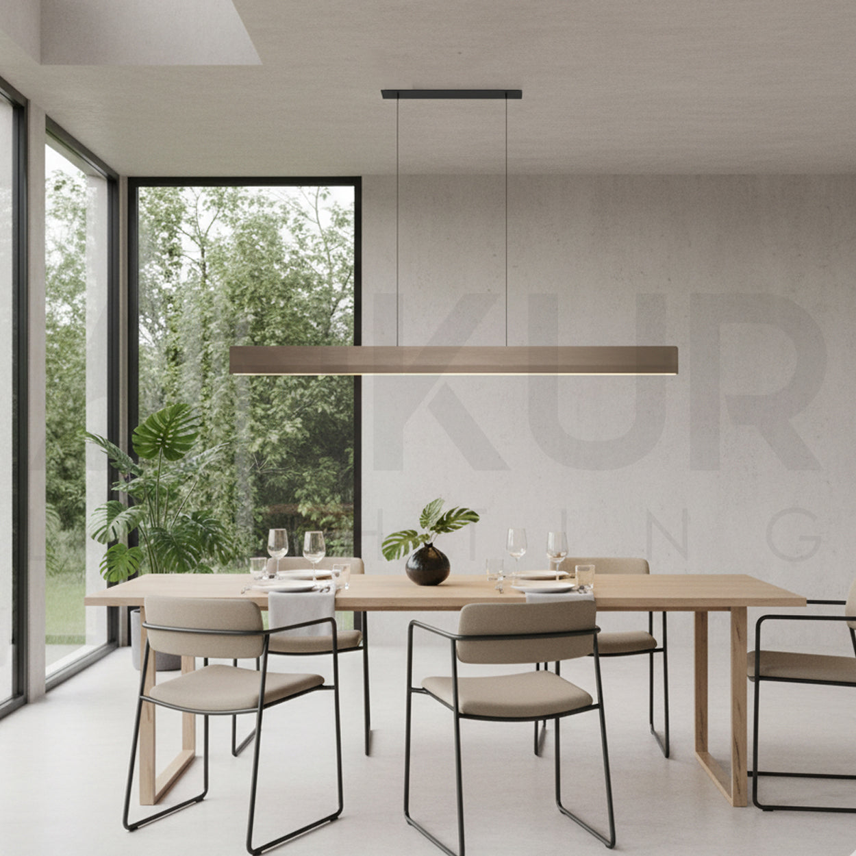 ANKUR PENDULA 3CCT LED WITH ADJUSTABLE LIFT FUNCTION HANGING LIGHT