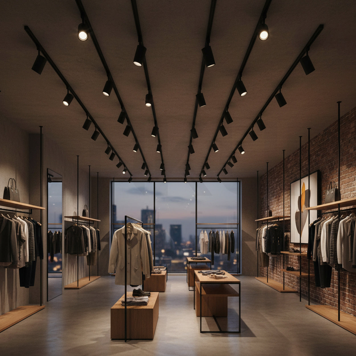 ANKUR SENTIERO GU10 7W TRACK LIGHT FOR RESIDENTIAL, RETAIL STORES AND SHOWROOMS