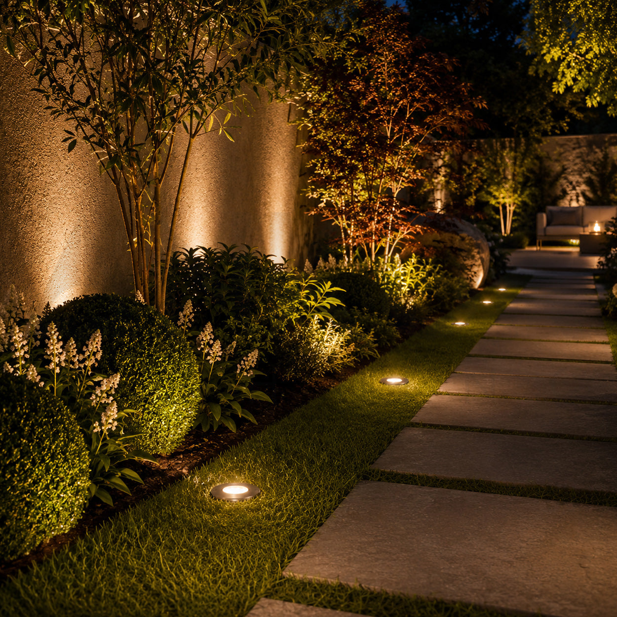 ANKUR LOTUS OUTDOOR GARDEN AND GROUND BURIAL LED LIGHT