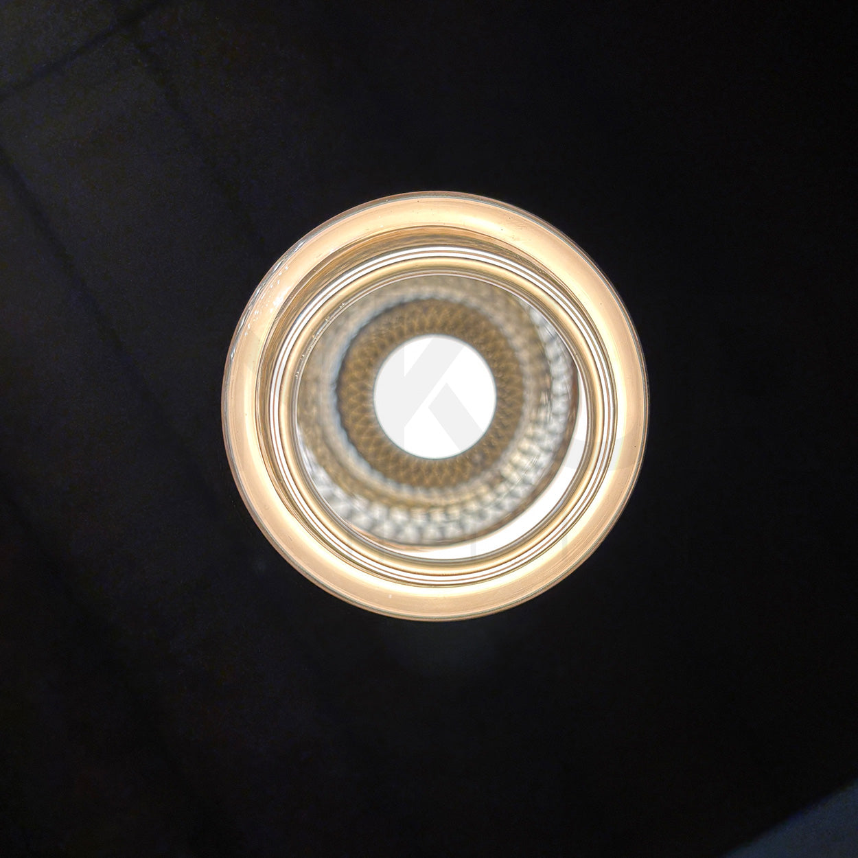 ANKUR RUNE METAL GLASS CAPSULE SHAPED PENDANT LIGHT FOR BEDROOM AND RESTURANTS