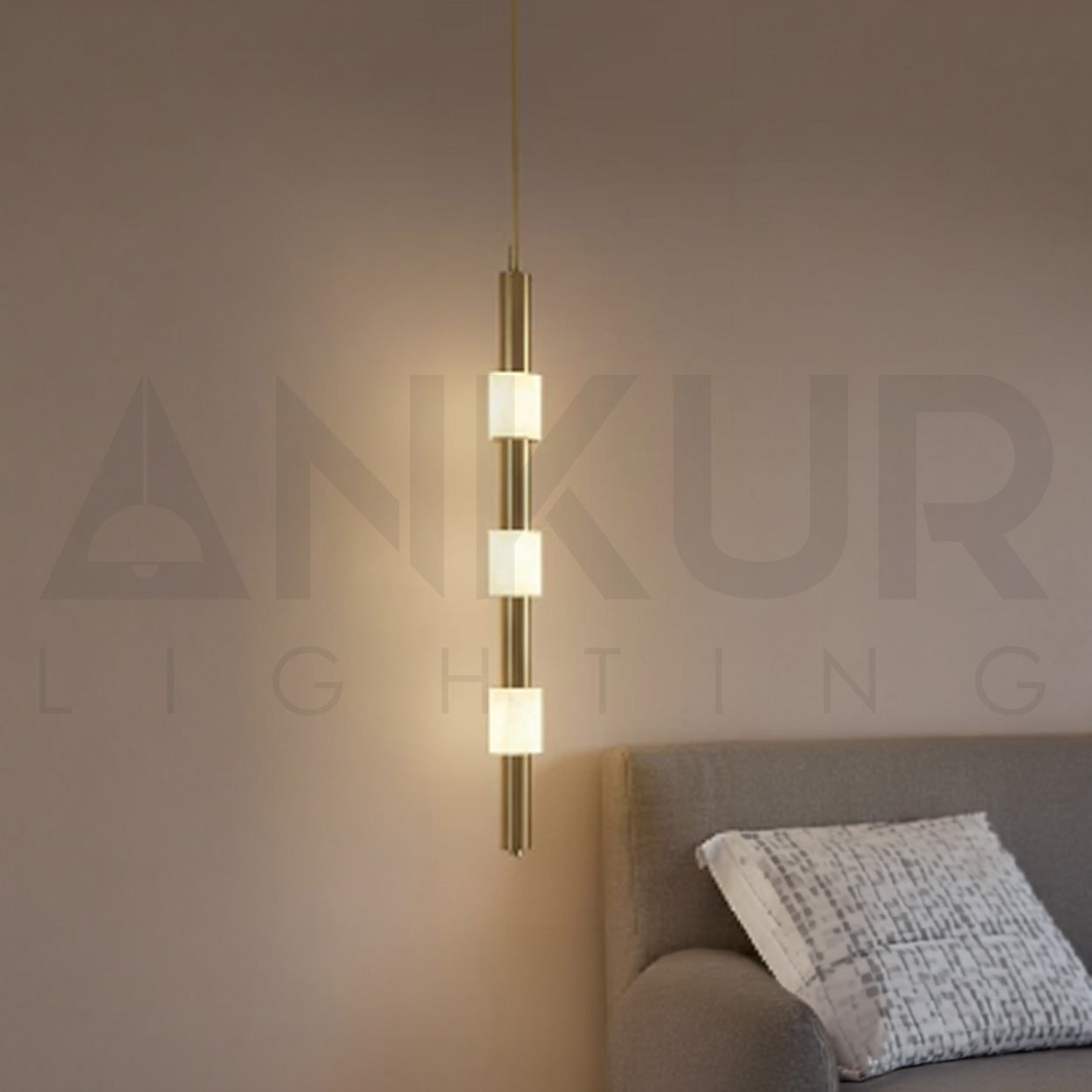 ANKUR PARIET RING METAL LED MODERN HANGING LIGHT