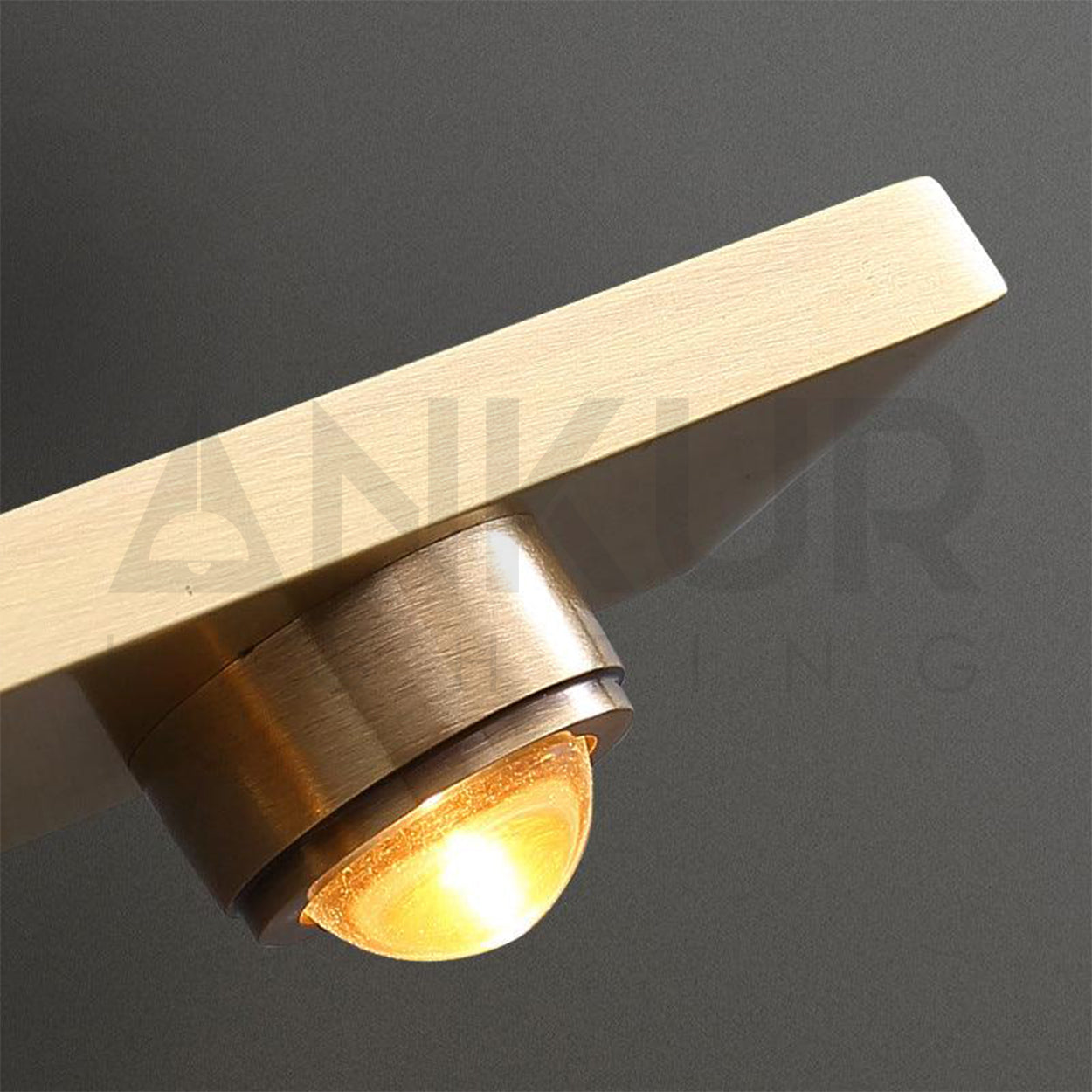 ANKUR RIVEN ANTIQUE GLARE MODERN LED MIRROR / PICTURE LIGHT