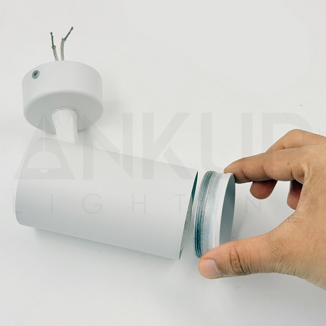 ANKUR LEXX CRAWL WALL MOUNTED WITHOUT LAMP GU10 SPOT LIGHT