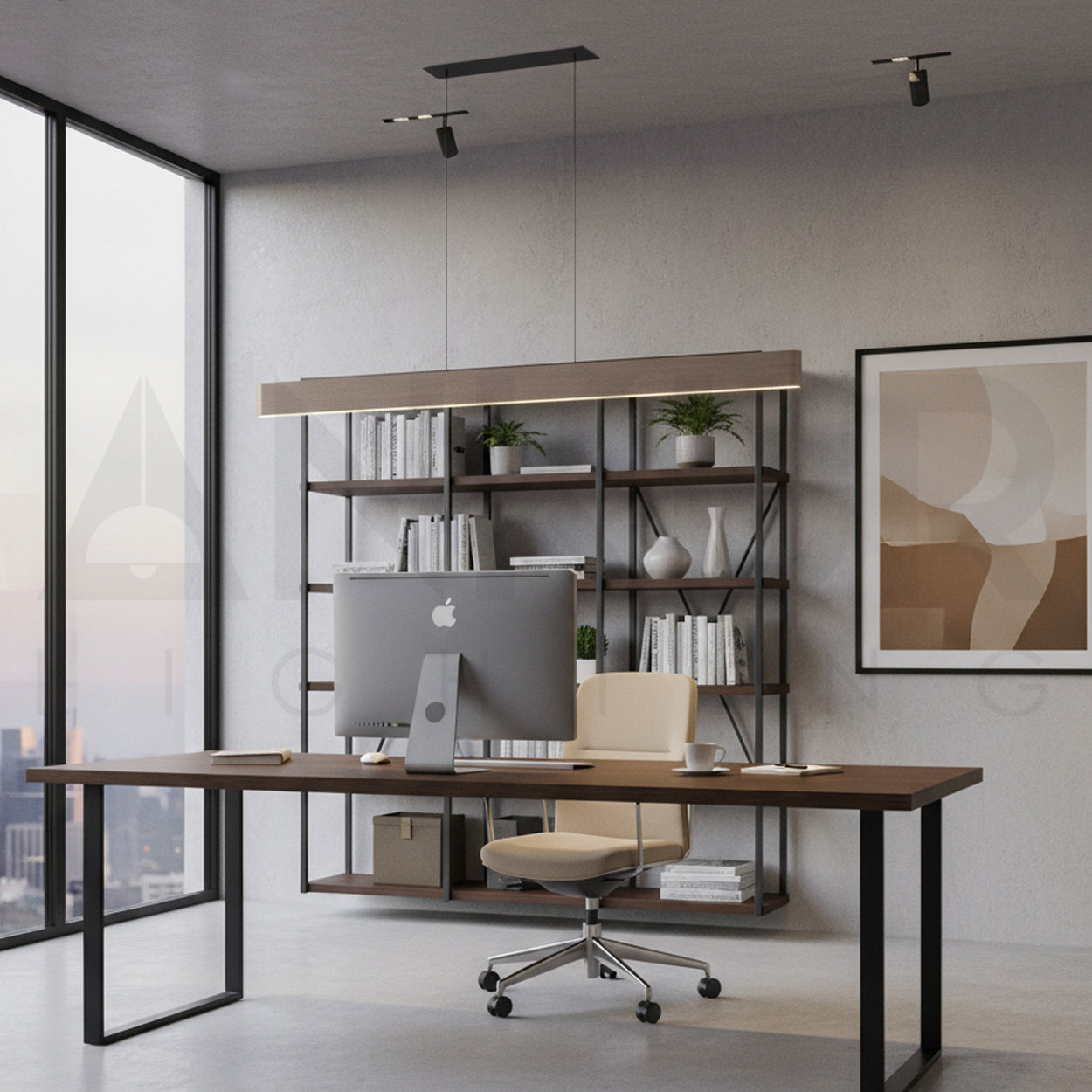 ANKUR PENDULA 3CCT LED WITH ADJUSTABLE LIFT FUNCTION HANGING LIGHT