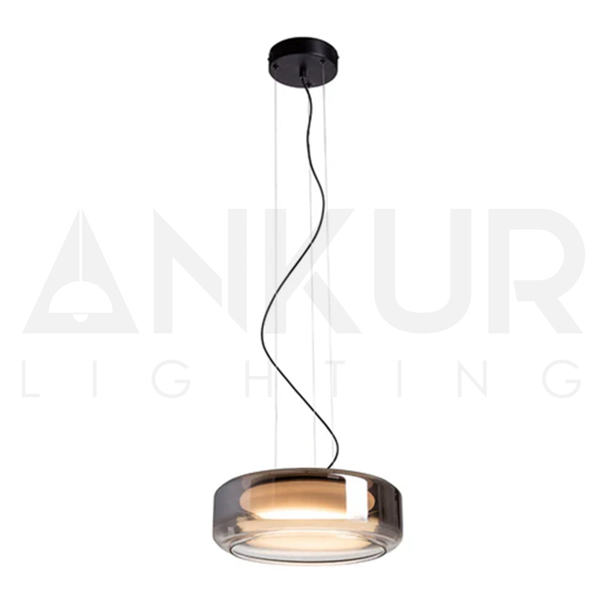 ANKUR NIMBUS MODERN STYLE LUXURY GLASS PENDANT LIGHT FOR DINING AND LIVING AREA HANGING LIGHT