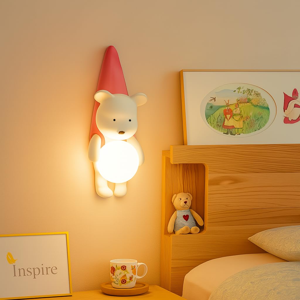 ANKUR PROTEA BEAR KIDS STYLE WALL LAMPS FOR HOME LIGHTING