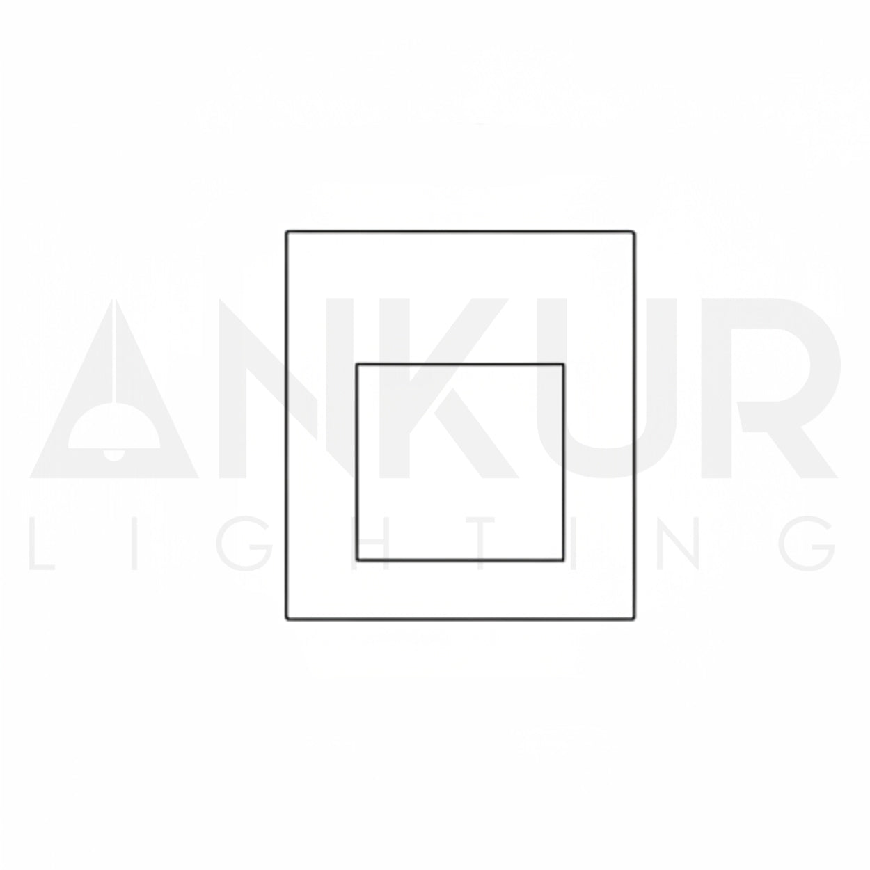 ANKUR MATRIX SQUARE SHAPE STEP LIGHT FOR INDOOR AND OUTDOOR LIGHTING