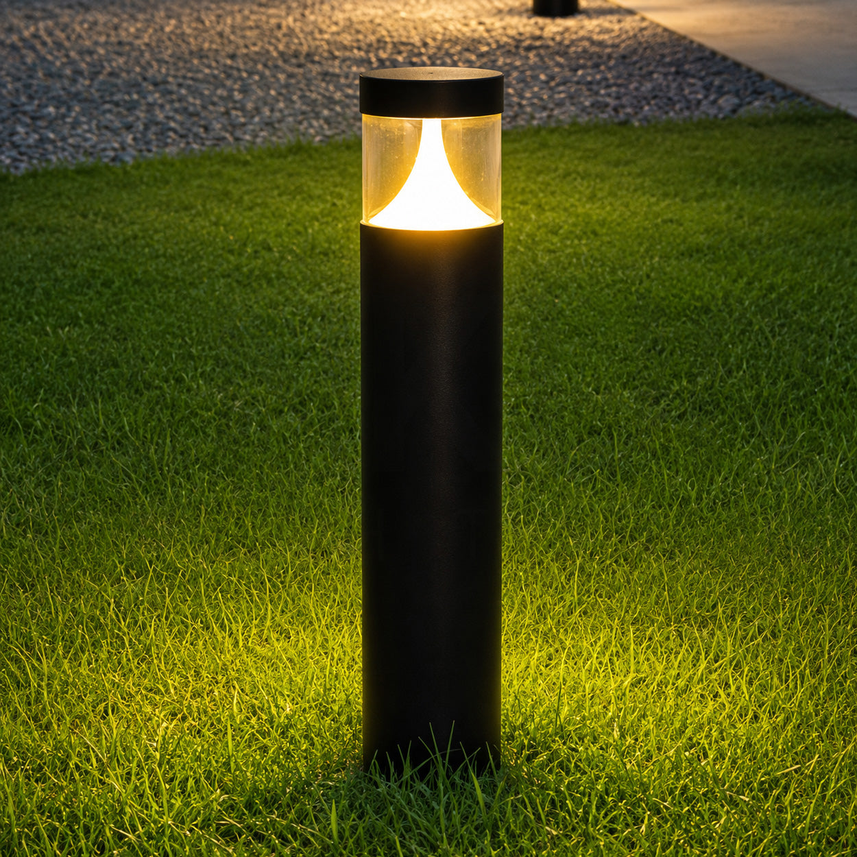 ANKUR TESS MODERN ANTI-GLARE BOLLARD LIGHT ELEGANT OUTDOOR LED PATHWAY LIGHTING