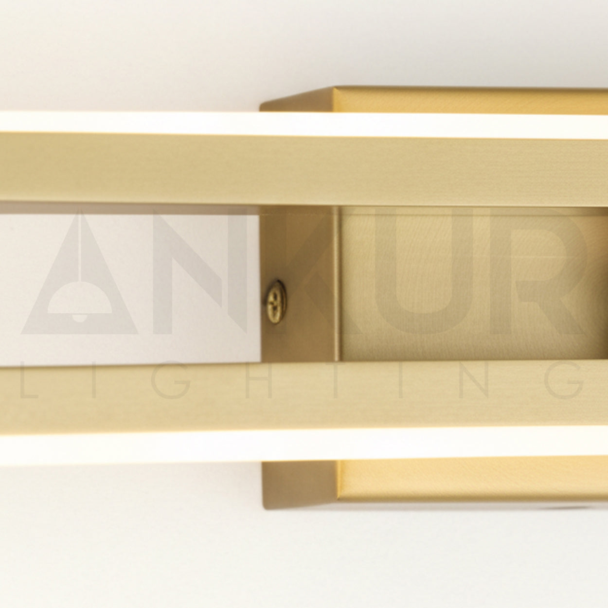 ANKUR RILIEVO DOUBLE TWISTED METAL LED WALL LIGHT