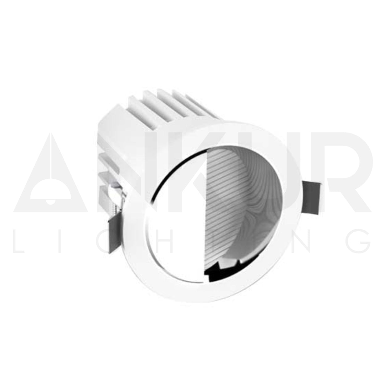 ANKUR ELIAN ROUND LENS BASED RECESSED DOWNLIGHT LED WALL WASHER