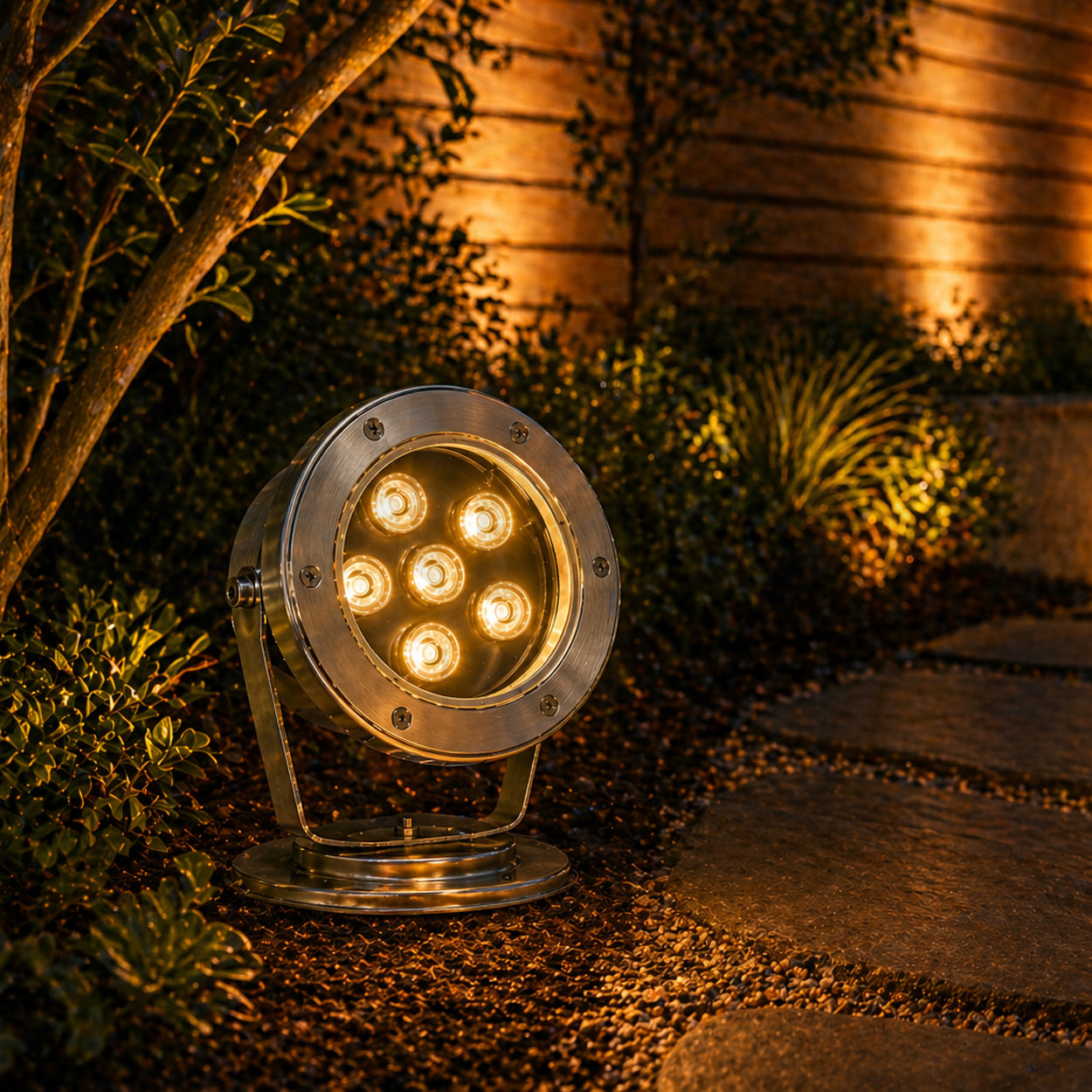 ANKUR LUPINE IP65 WATERPROOF 6 LED FULL STAINLESS STEEL FOUNTAIN