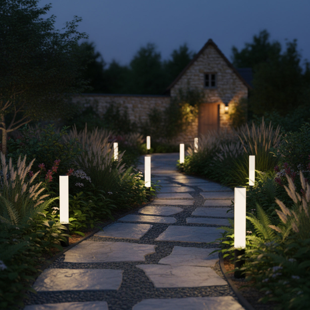 ANKUR CELIO ANTI GLARE 360 DEGREE IP65 WATER PROOF BOLLARD LIGHT