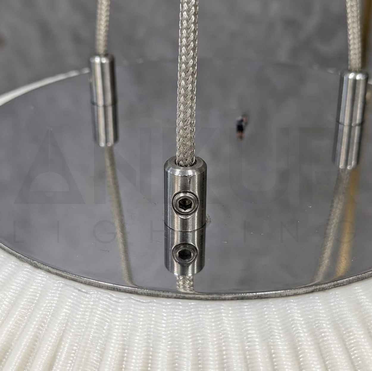 ANKUR SKYSAIL MODERN 3D PRINTED THERMOPLASTIC POLYESTER HANGING LIGHT