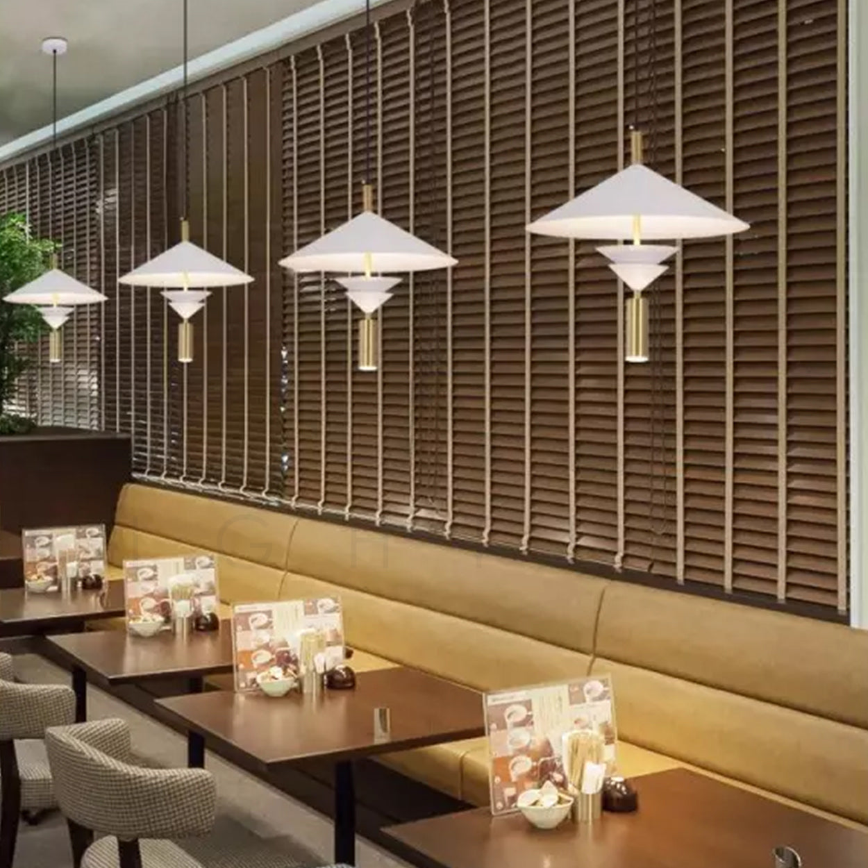 ANKUR VESPER NORDIC CREATIVE HAT SHAPED PENDANT LIGHT FOR KITCHEN AND DINNING AREA HANGING LIGHT