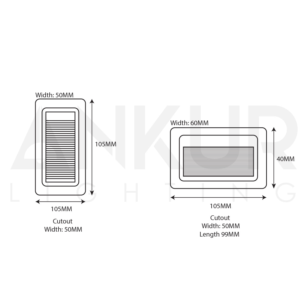 ANKUR DAISY STEP LIGHT FOR INDOOR AND OUTDOOR LIGHTING