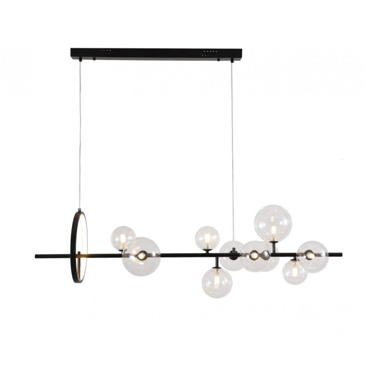 ANKUR GEOM ARIEL MODERN LED RING CHANDELIER HANGING LIGHT