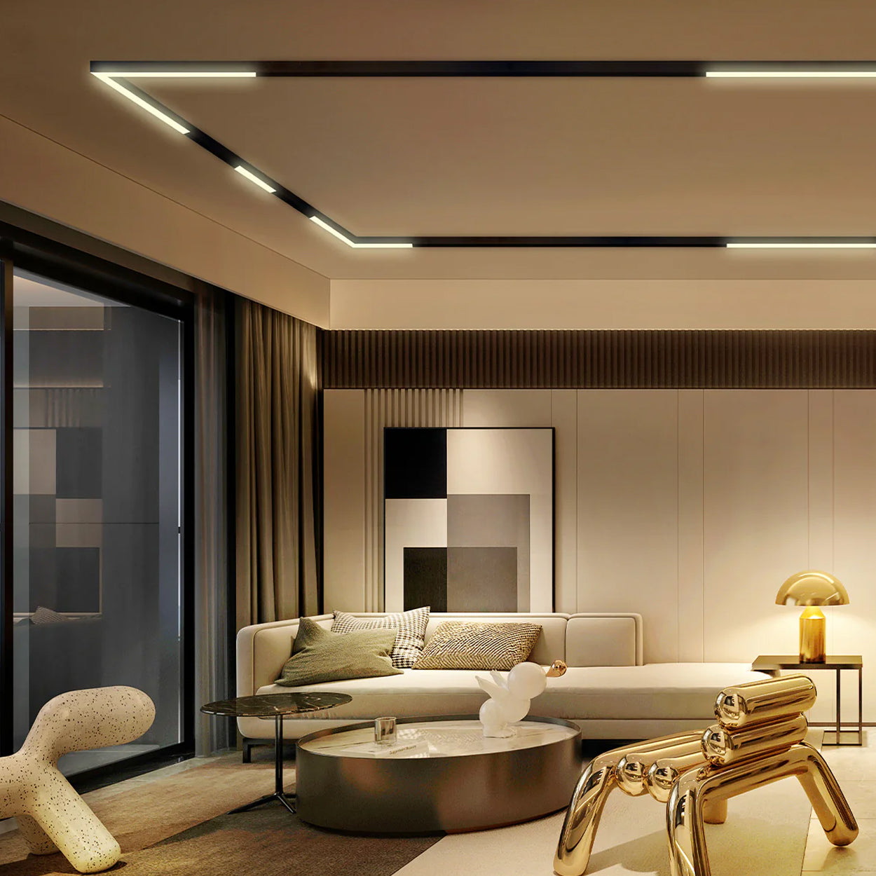 ANKUR AM20 CORNER DIFFUSED MAGNETIC DOWNLIGHT