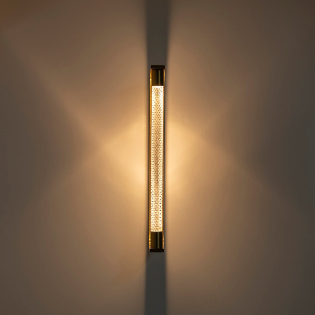 ANKUR FLAVIA CRYSTAL METAL LED MIRROR WALL LIGHT