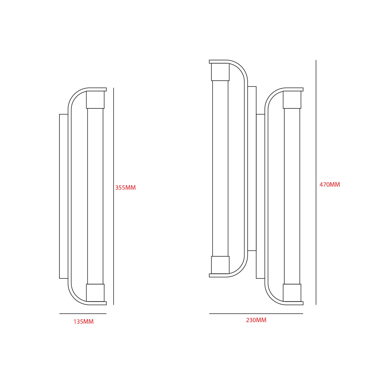 ANKUR FLAVIA CRYSTAL METAL LED MIRROR WALL LIGHT