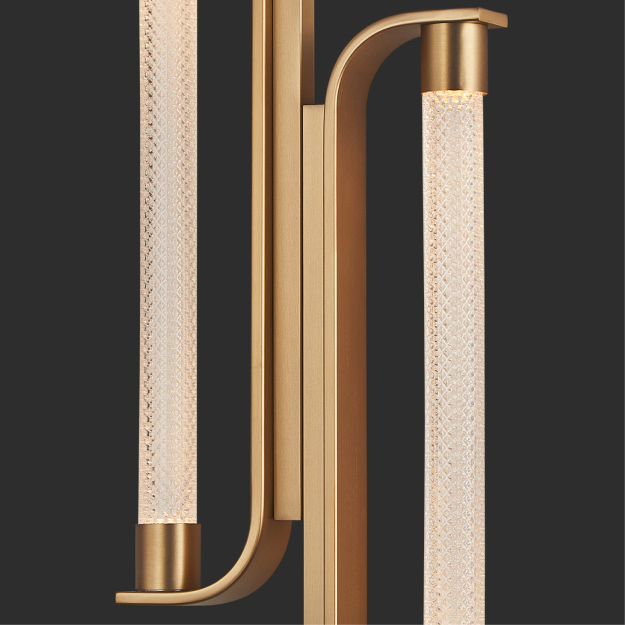 ANKUR FLAVIA CRYSTAL METAL LED MIRROR WALL LIGHT