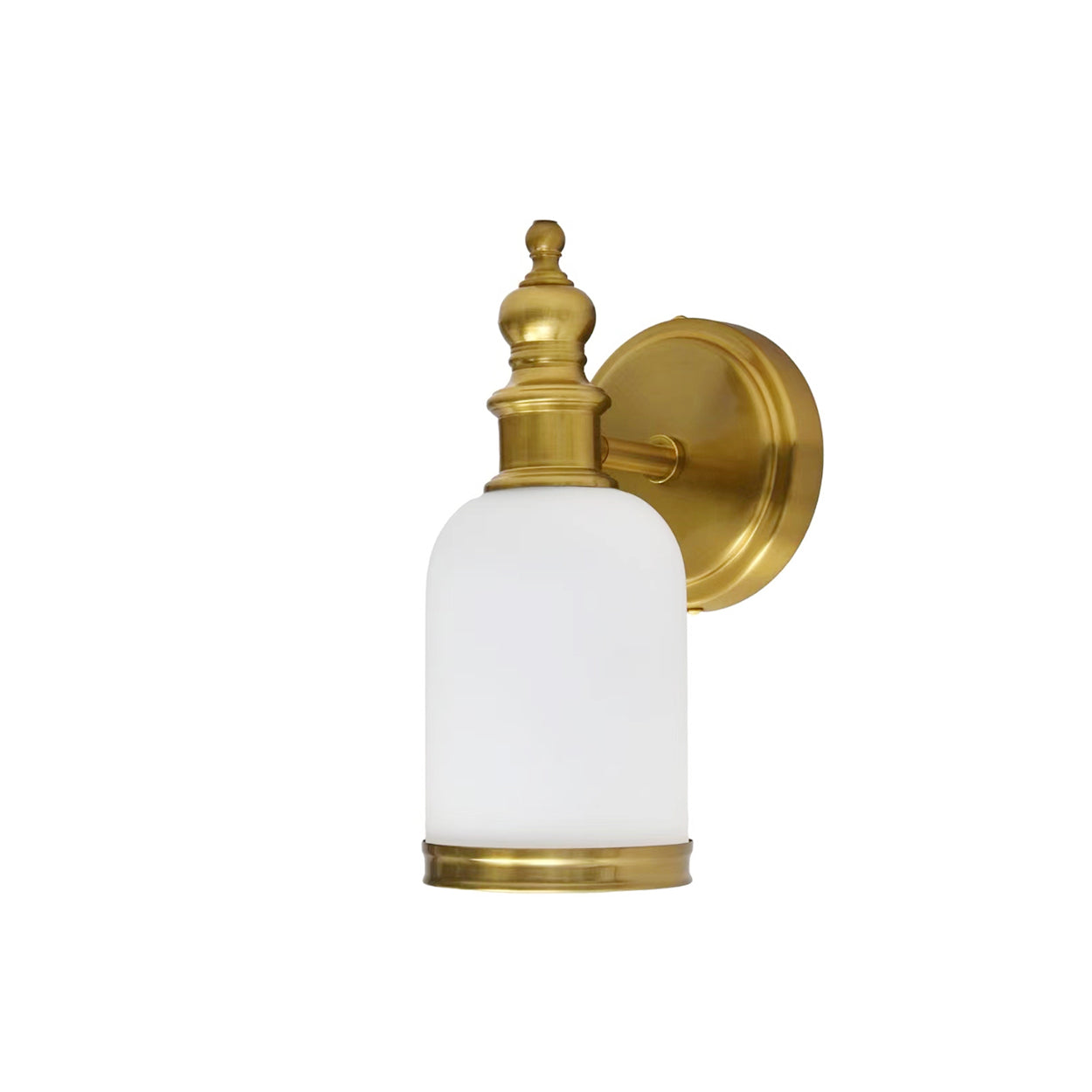 ANKUR SOVEREIGN VINTAGE STYLE METAL AND GLASS MIRROR LIGHT