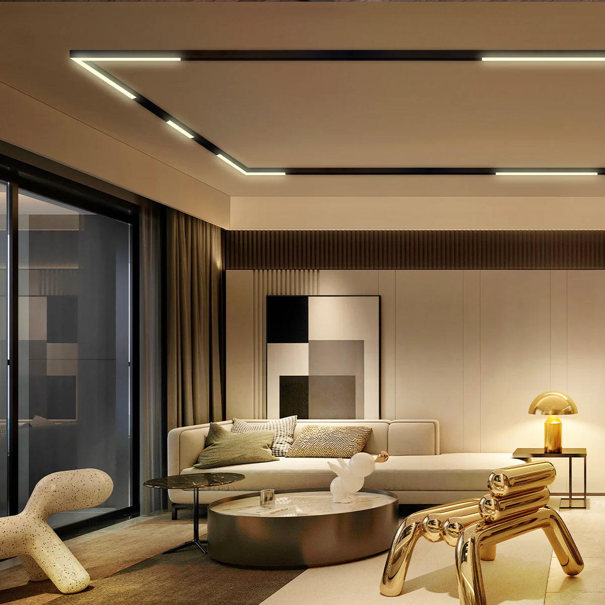ANKUR AM20 CORNER DIFFUSED MAGNETIC DOWNLIGHT