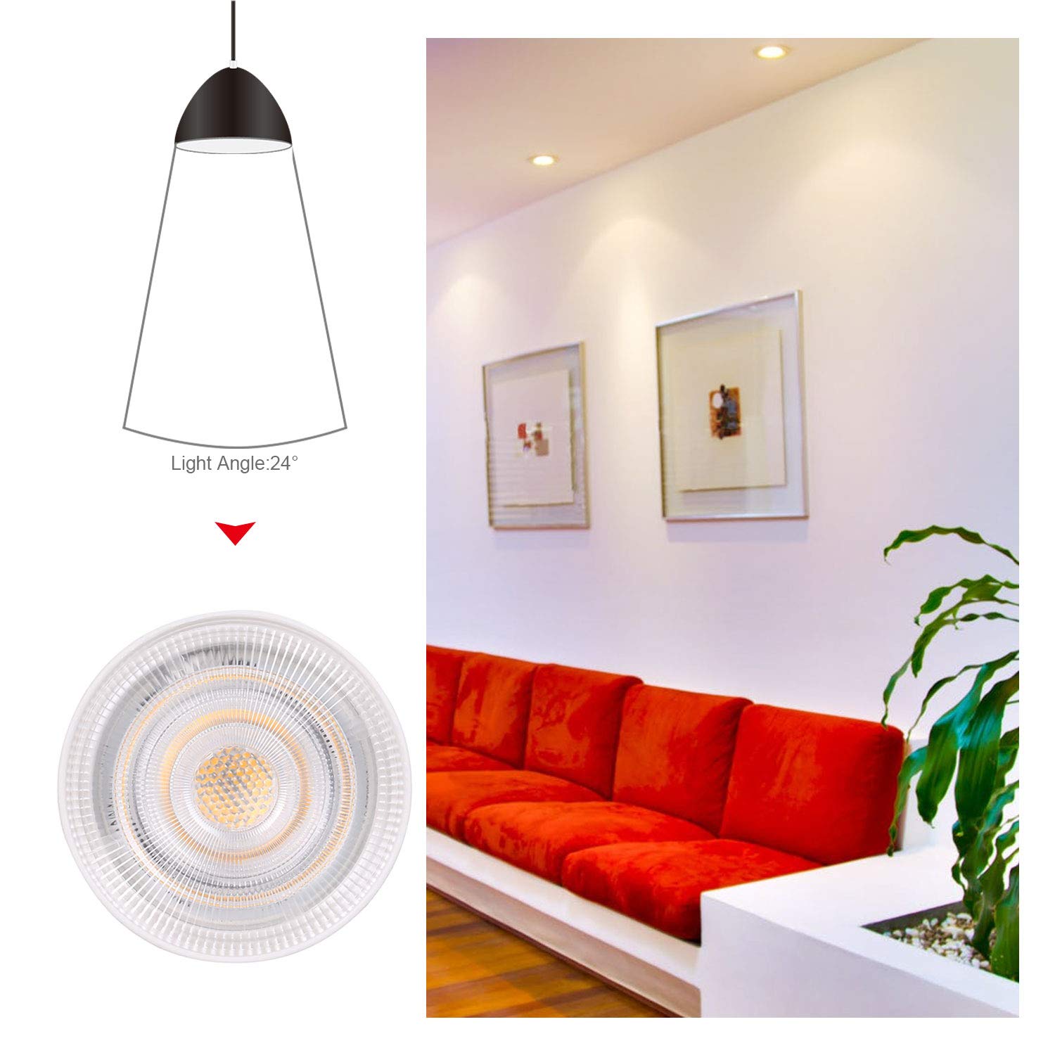 ANKUR GLO GU10 LED MODULE LAMP