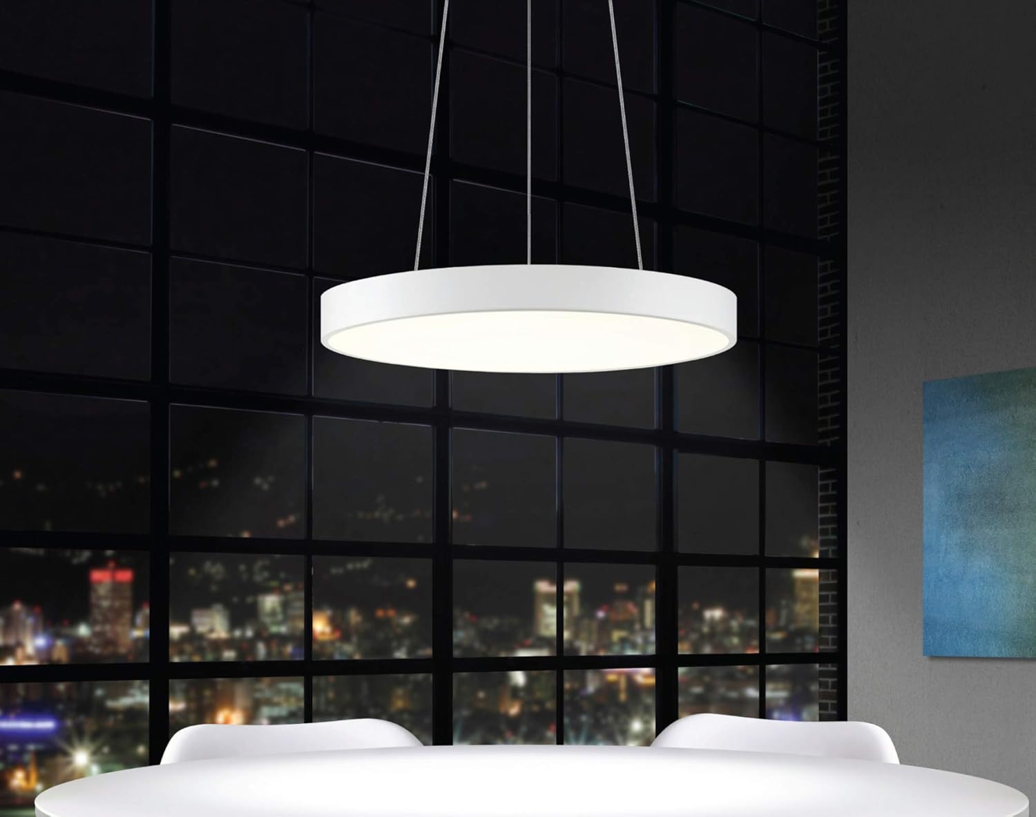 ANKUR TAMBOR LED DRUM PENDANT LIGHT FOR LUXURY HOTELS AND HOME LIGHTS