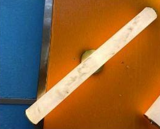 ANKUR VITRIC MODERN MINIMILIST DESIN METAL AND ALABASTER BASED WALL LIGHT