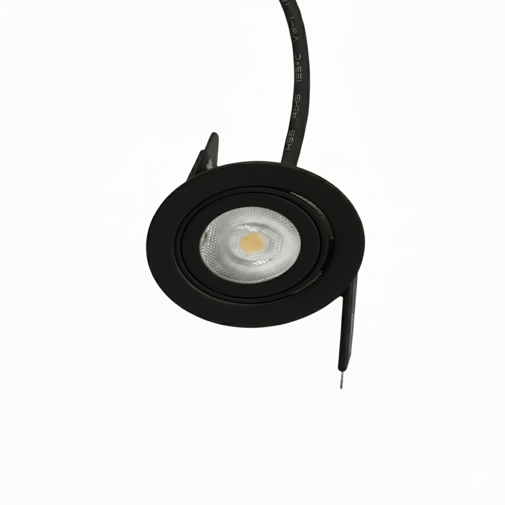 ANKUR NANO ADJUSTABLE SPOT RECESSED LIGHT FOR SHELVES