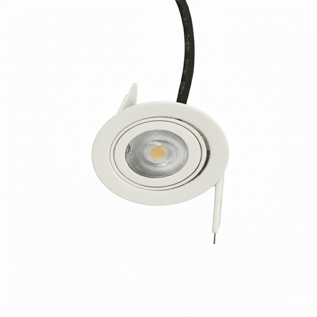 ANKUR NANO ADJUSTABLE SPOT RECESSED LIGHT FOR SHELVES