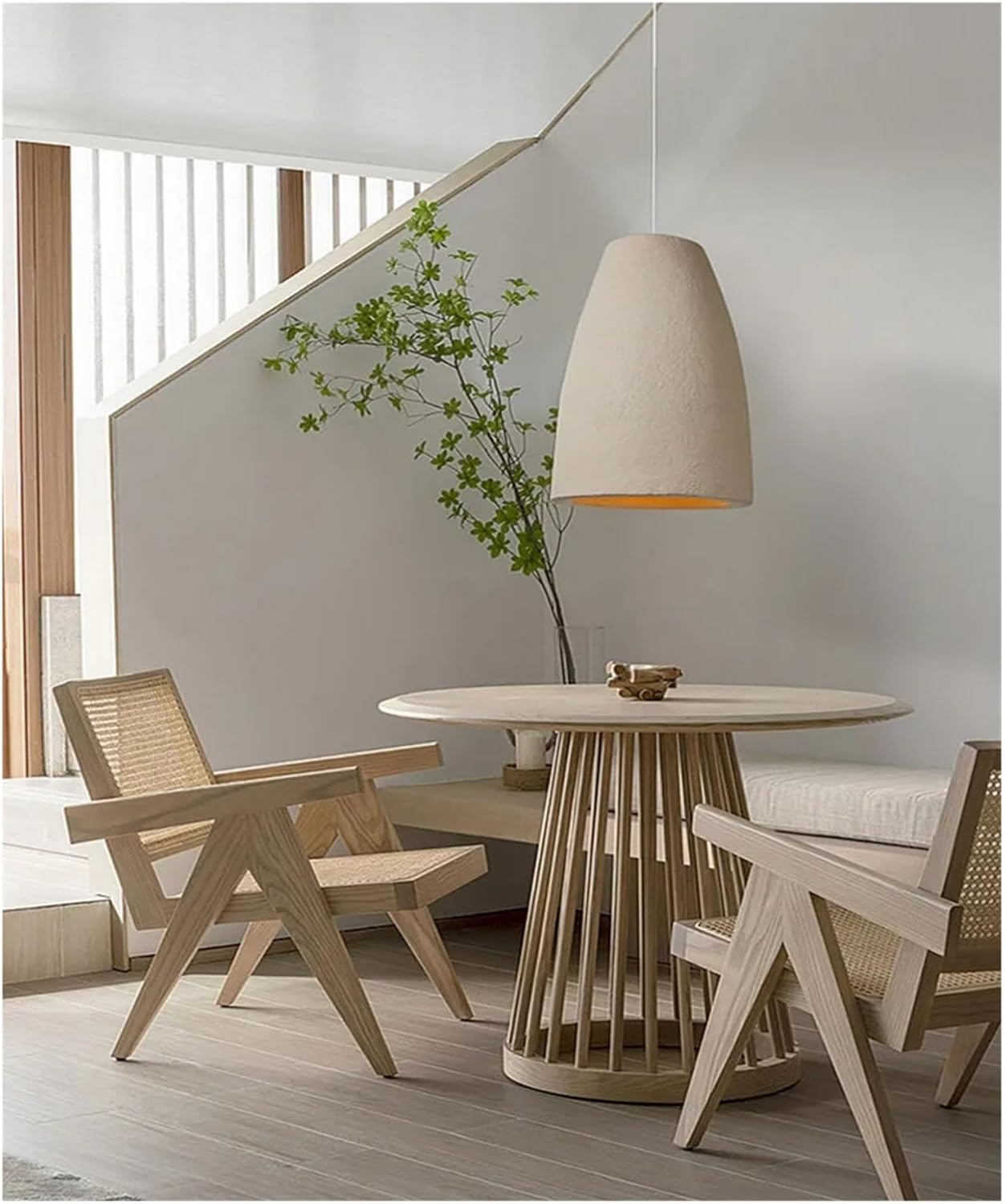 ANKUR LUNA RESIN PENDANT LIGHT FOR BEDROOM AND LIVING ROOM MODERN STYLE HANGING LIGHT
