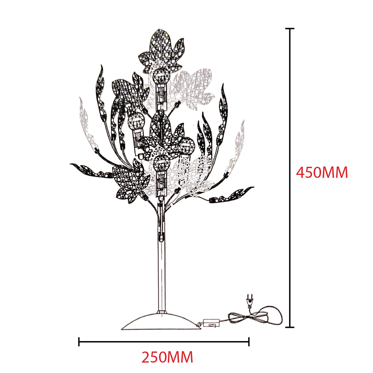 ANKUR FIORENZA MODERN METAL TABLE LAMP