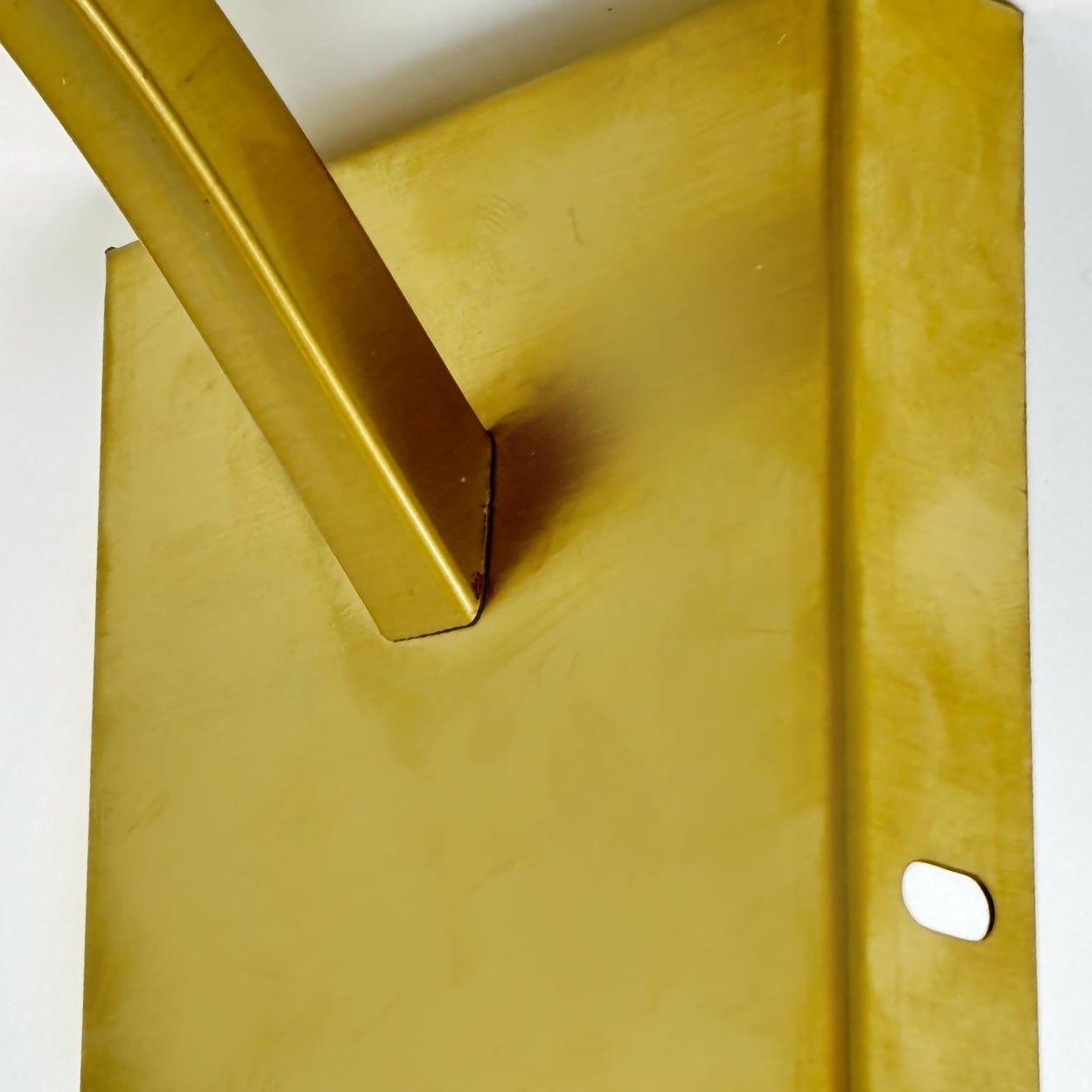 ANKUR LORENZO VINTAGE STYLE METAL AND GLASS WALL LIGHT