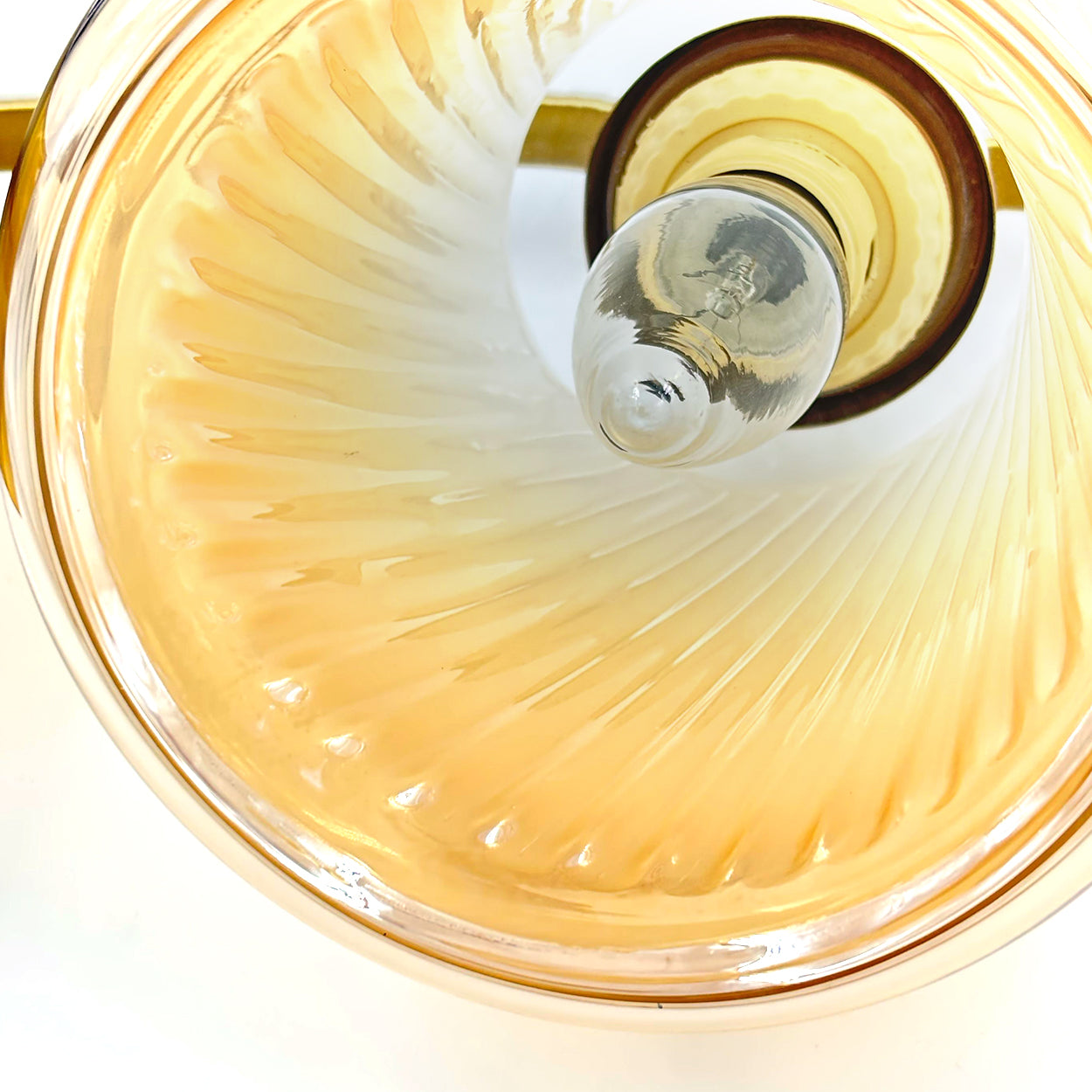 ANKUR LORENZO VINTAGE STYLE METAL AND GLASS WALL LIGHT