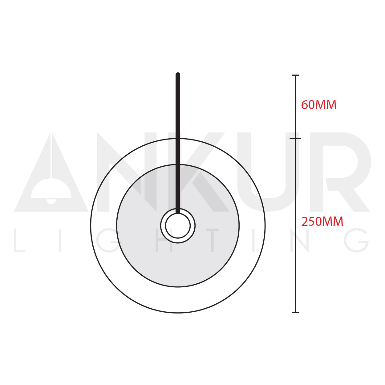 ANKUR RAINBOW ROUND WALL SCONCE LIGHT MODERN LIGHT FIXTURE FOR HOME, BEDROOM AND LIVING ROOM DÉCOR WALL LAMP