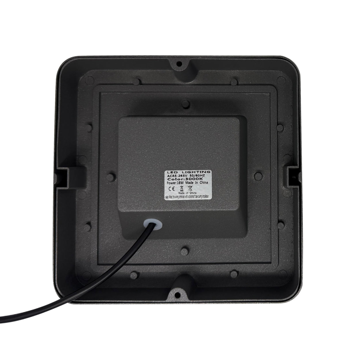 ANKUR RIGEL SQUARE WALL FIXTURE | OUTDOOR FIXTURE | WATER RESISTANT | SLEEK DESIGN WALL LIGHT