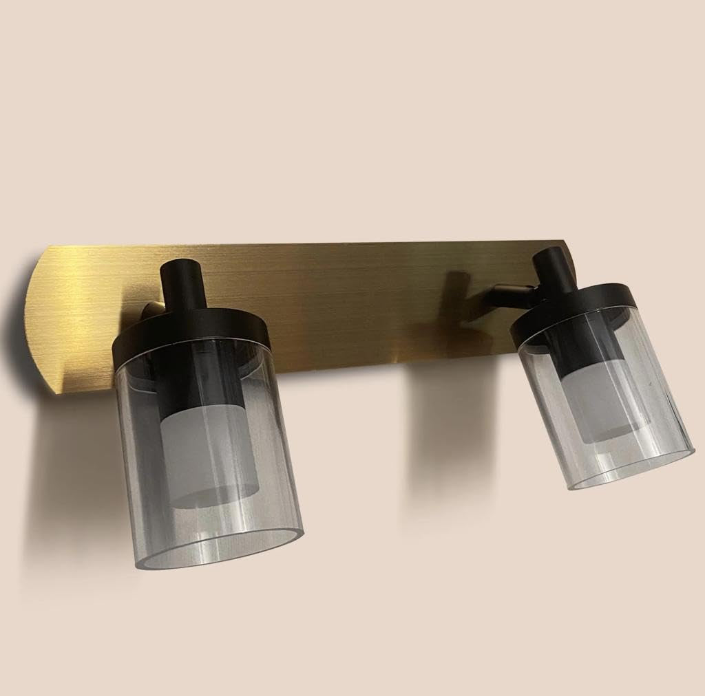 ANKUR LUCENZA METAL AND GLASS LED MIRROR WALL LIGHT