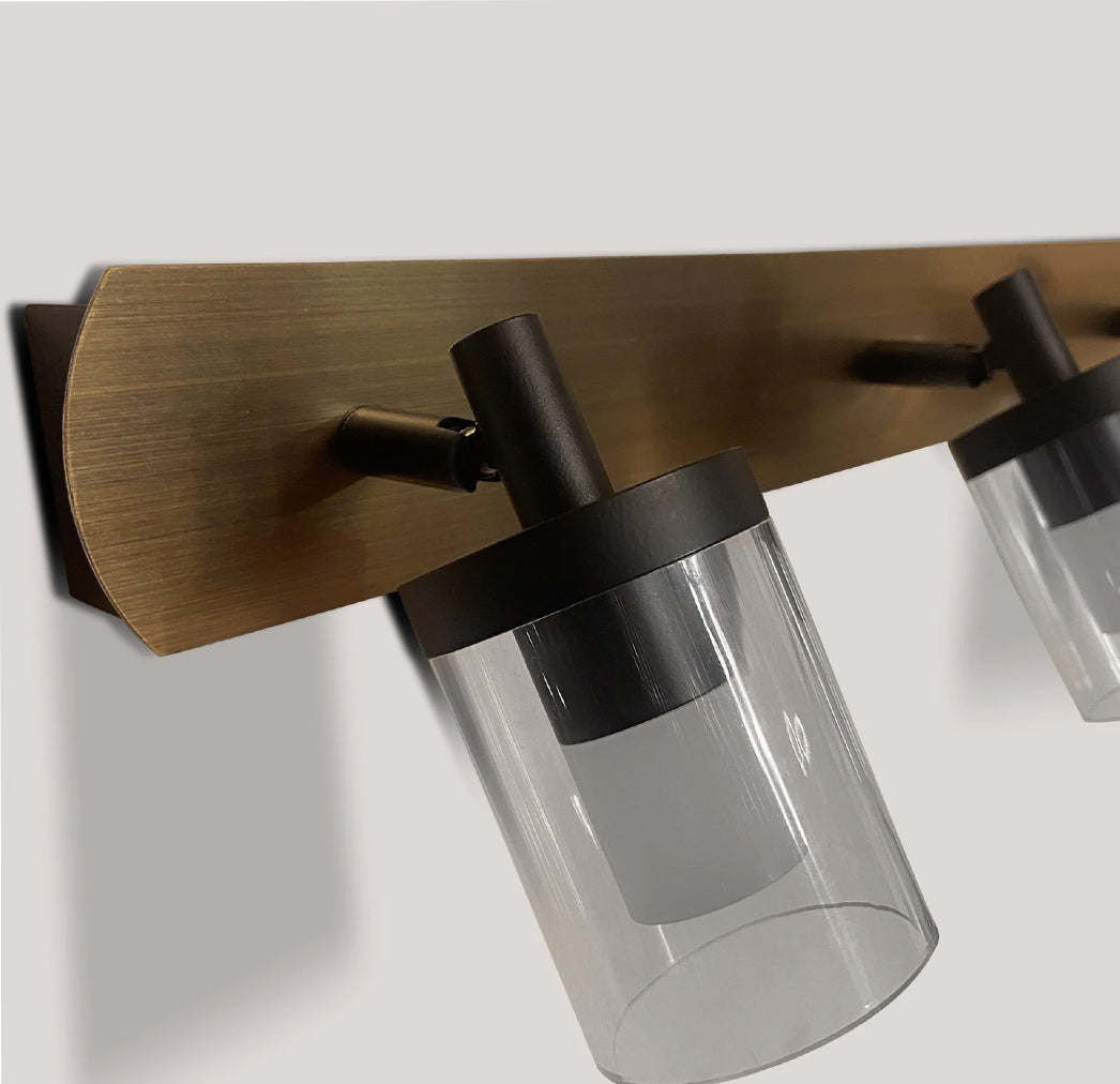 ANKUR LUCENZA METAL AND GLASS LED MIRROR WALL LIGHT