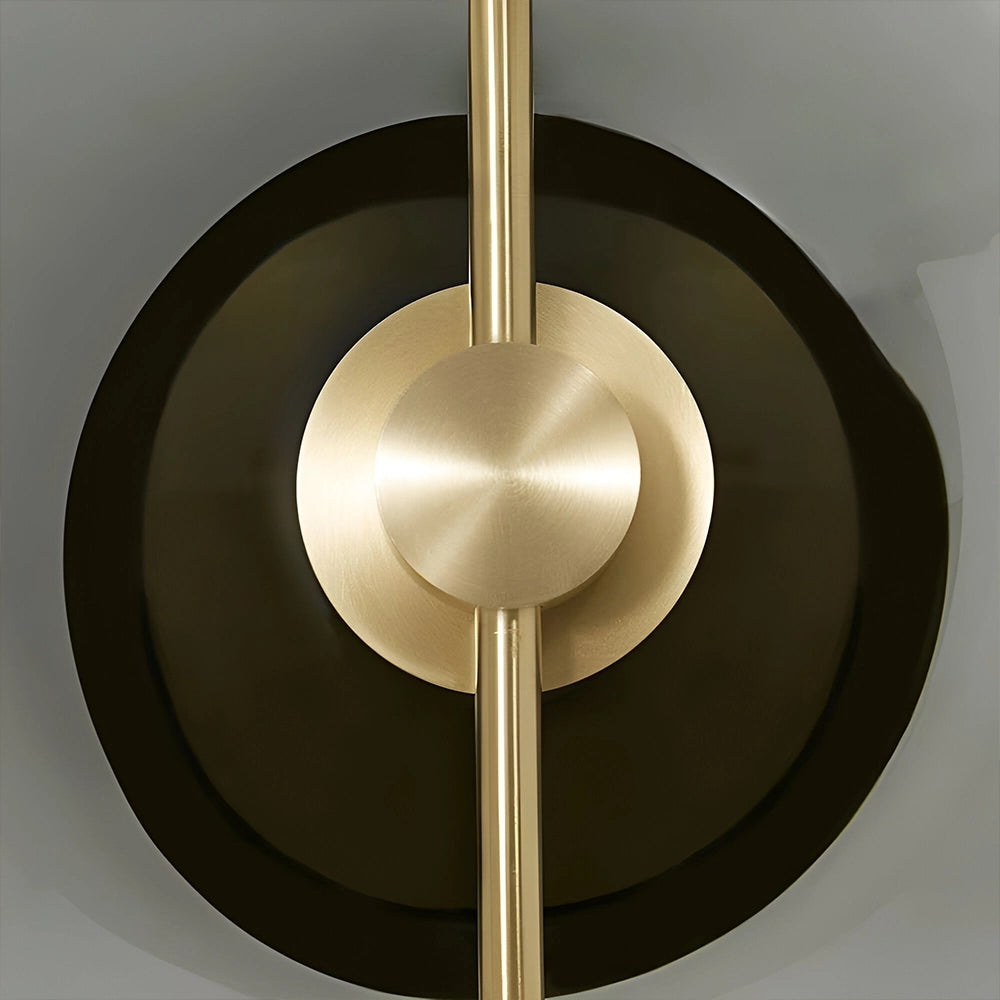 ANKUR LUCE ANTIQUE BRASS FINISH MODERN SMOKE GLASS HANGING LIGHT FOR HOME LIGHTING