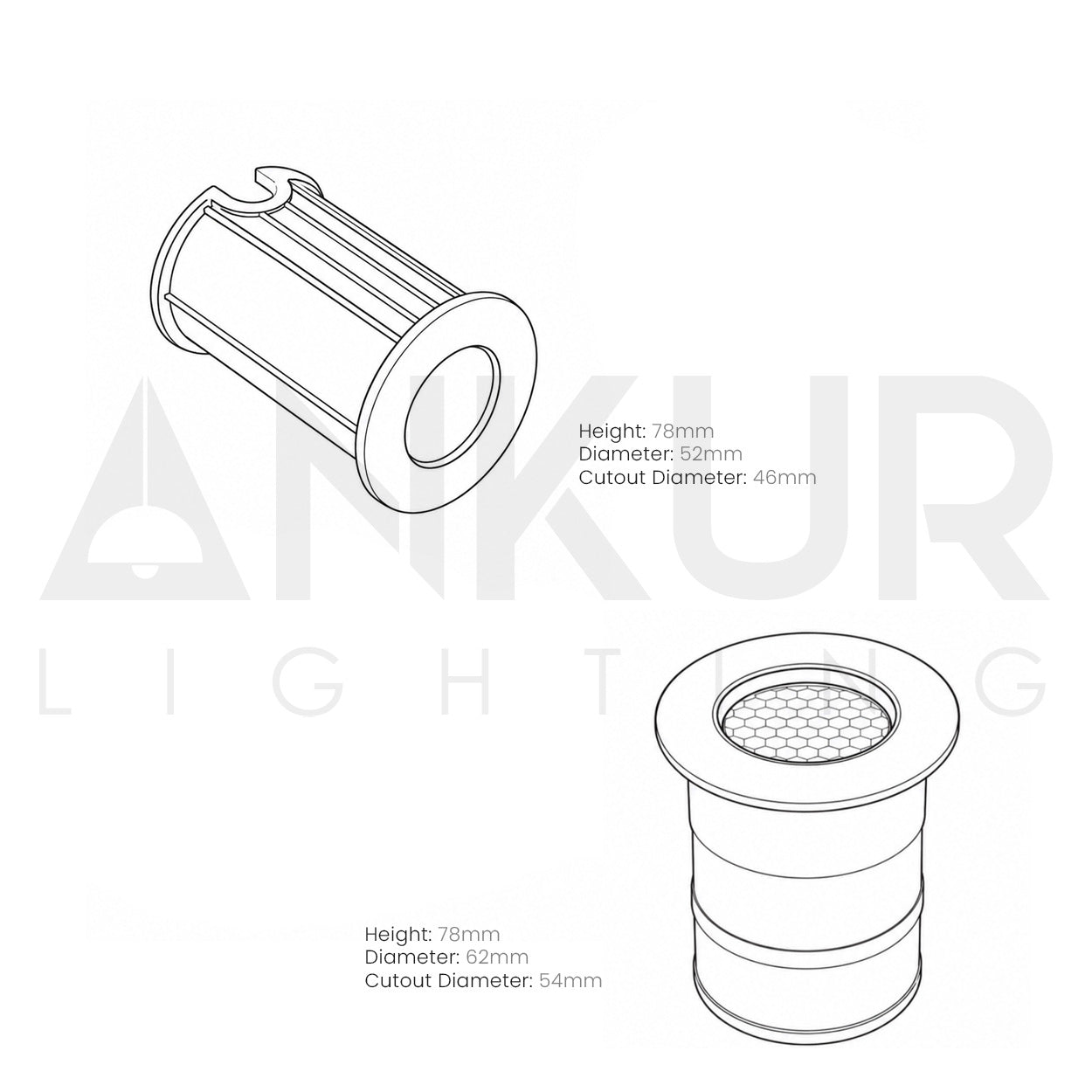 ANKUR LOTUS OUTDOOR GARDEN AND GROUND BURIAL LED LIGHT