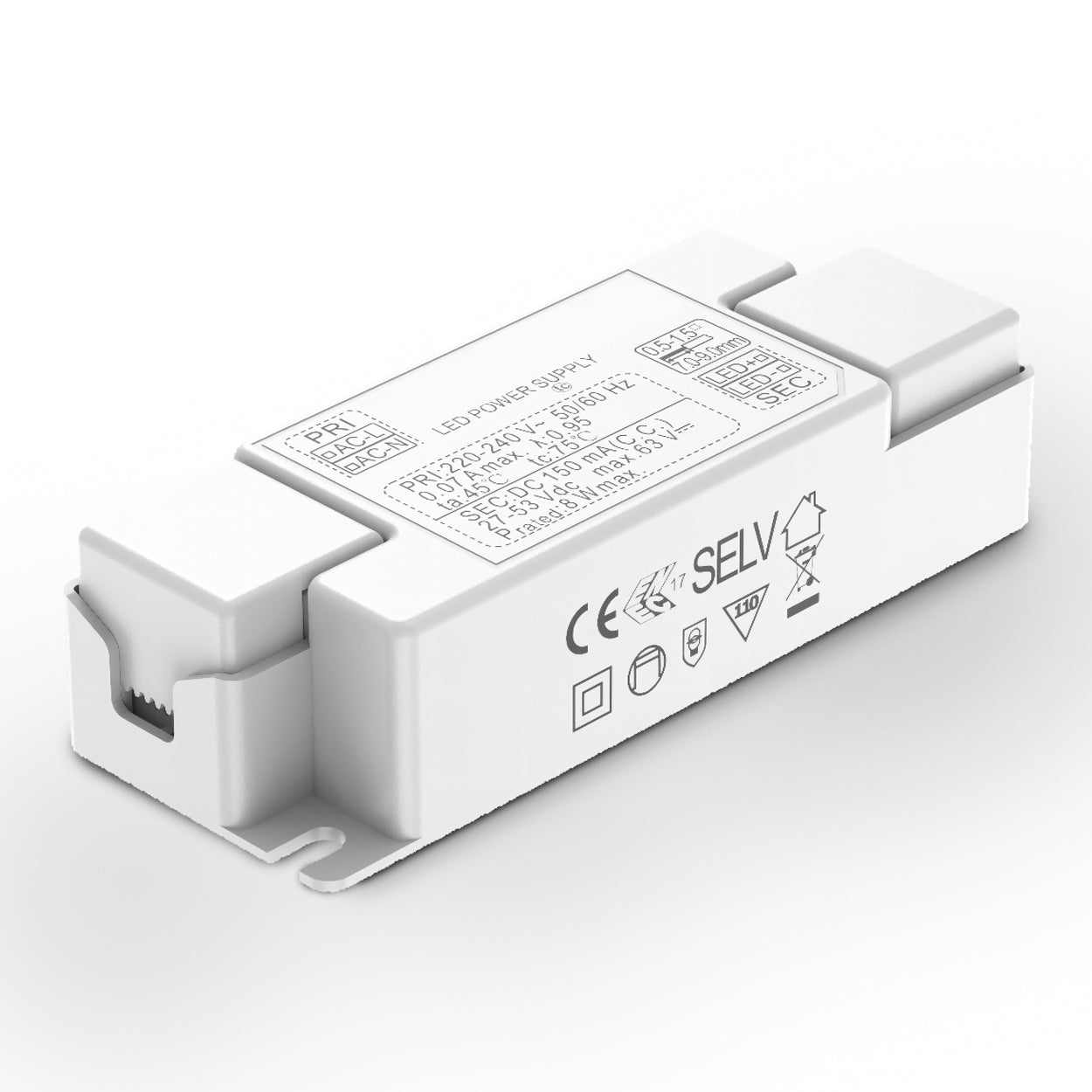 FULHAM CONSTANT CURRENT PHASE CUT LEADING & TRAILING EDGE (TRIAC) DIMMABLE DRIVER POWER SUPPLY