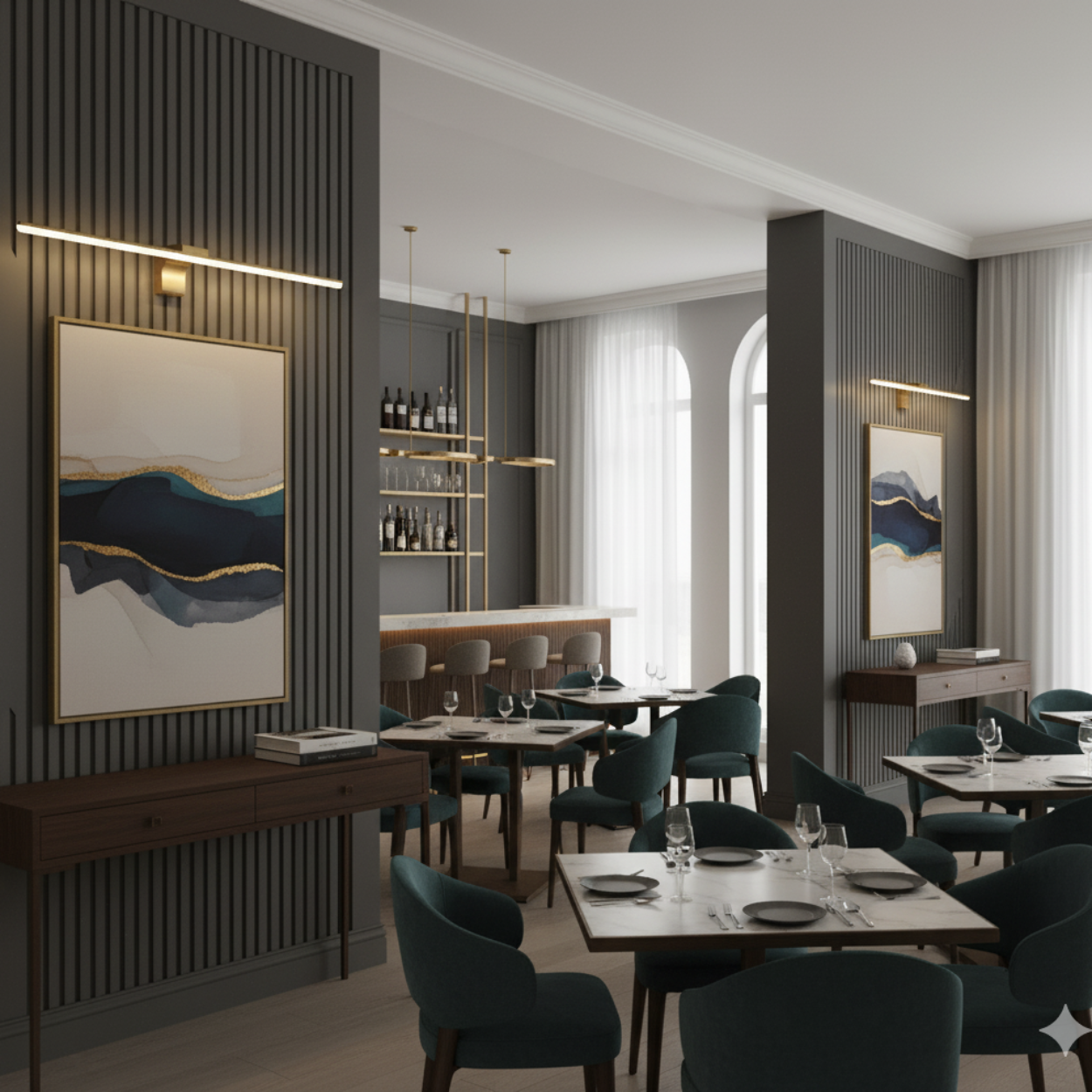 ANKUR HELIX MIRROR AND PICTURE LED WALL LIGHT