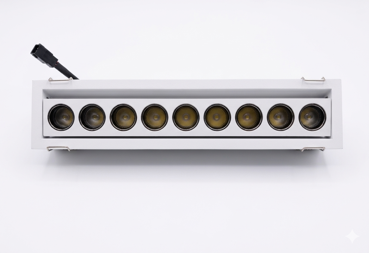 ANKUR EQUINOX TILTABLE LASERBLADE TRIM LED RECESSED LIGHT