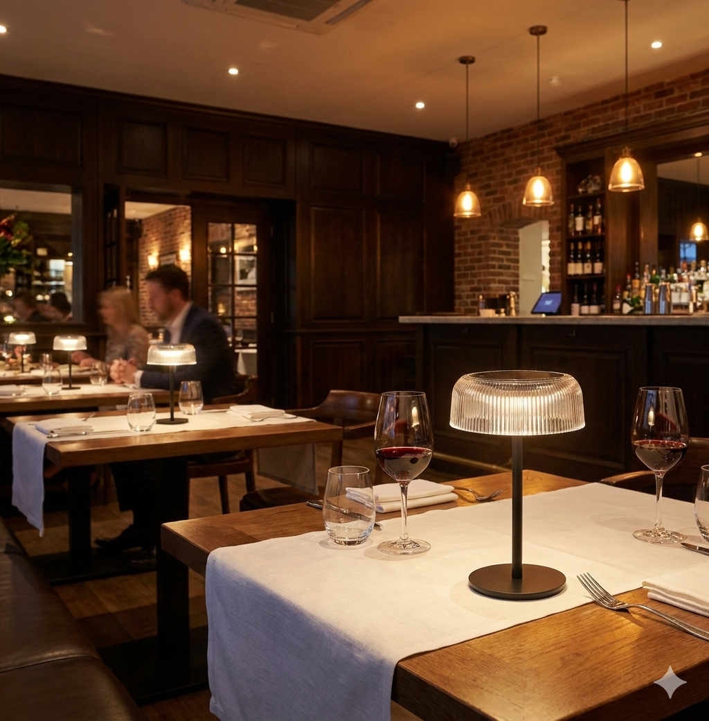 ANKUR LIANA UNPLUGGED WIRELESS TOUCH CONTROL USB CHARGING RECHARGABLE LED TABLE LAMP