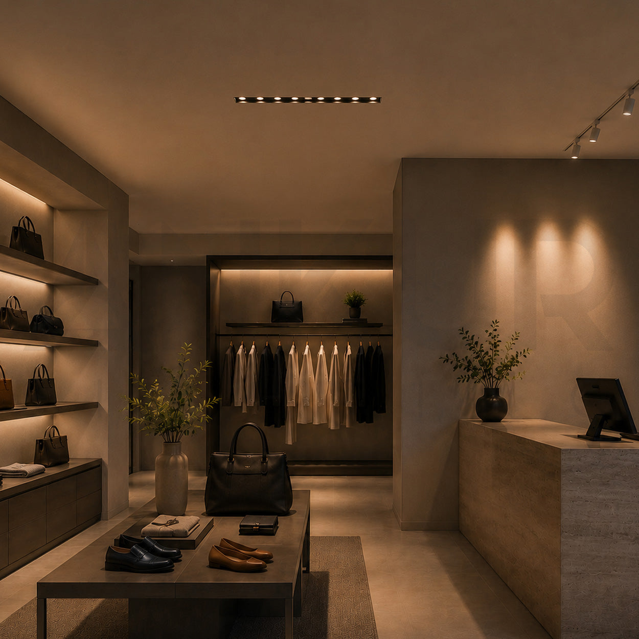 ANKUR LYNN TILTABLE LASERBLADE TRIM LED RECESSED LIGHT