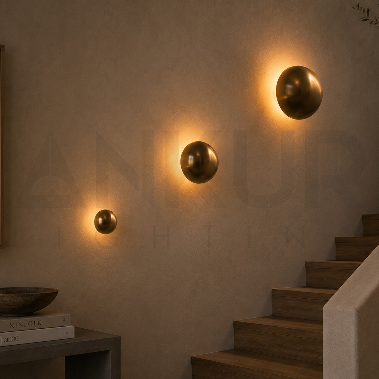 ANKUR ALATO METAL MODERN LED WALL LIGHT