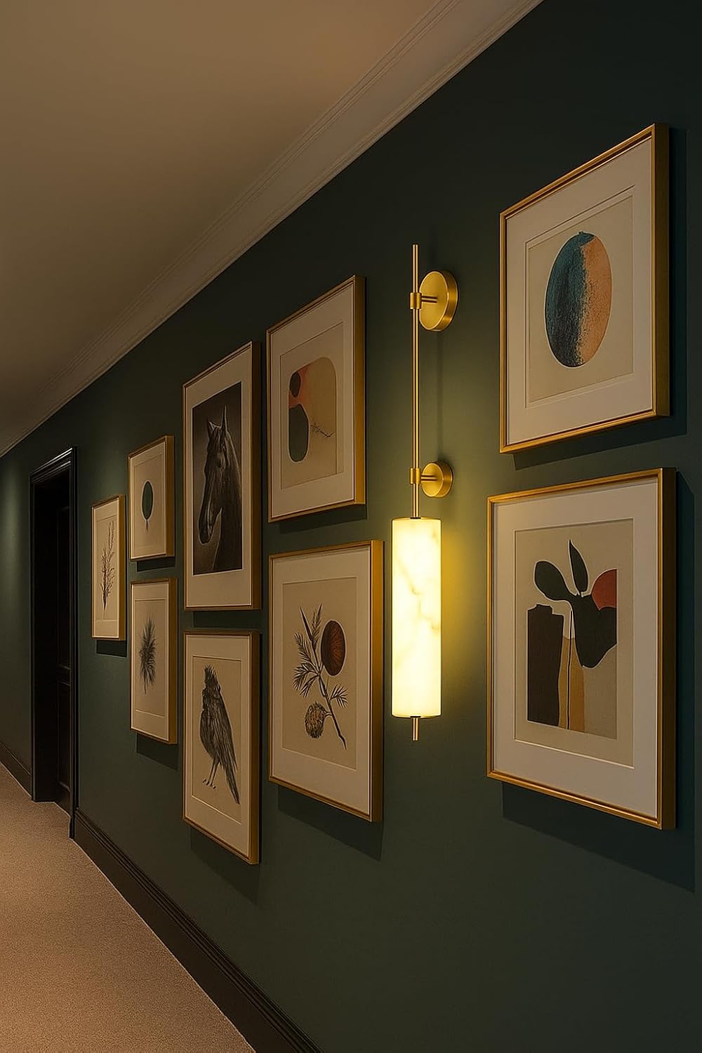 ANKUR RIVET MODERN STYLISH METAL FINISH WALL LIGHT FOR HOME LIGHTING